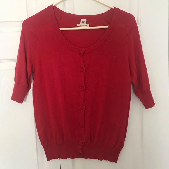 Vintage Hermes Cotton Silk Cardigan, sized 38 EUC - Picture 2 of 12